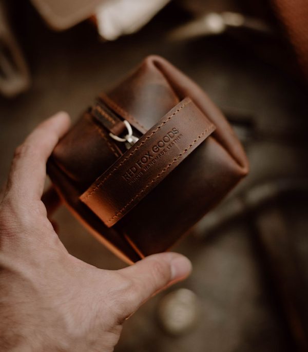 Dopp Kit Brown (Crazy Horse Leather)