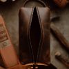 Dopp Kit Brown (Crazy Horse Leather)