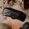 Black Sunglass Cover II (Italian Waxy Cowhide)