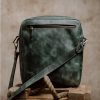 Untitleggd-1 copy Shoulder Bag XL Green (Italian Waxy Cowhide)