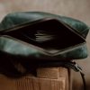 Untitlsdgsed-1 copy Shoulder Bag XL Green (Italian Waxy Cowhide)
