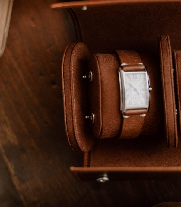 Watch Roll Case II Brown (Waxy Leather)