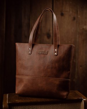 asg Tote Bag Brown (Frisco Leather)