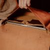 Briefcase Red Brown (Italian Waxy Cowhide)
