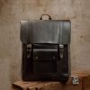 Backpack Black (Italian Waxy Cowhide)
