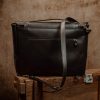 Briefcase Black (Italian Waxy Cowhide)