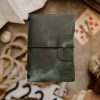 Travel Bundle Green (Italian Waxy Cowhide)