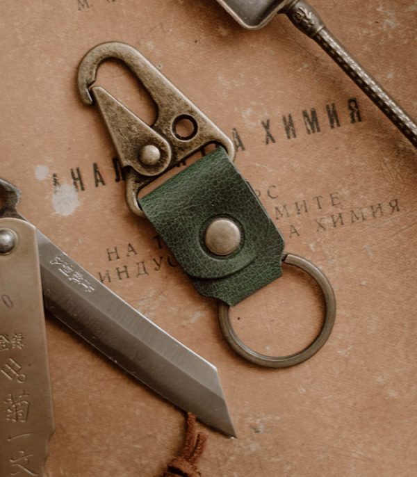 Travel Bundle Green (Italian Waxy Cowhide)