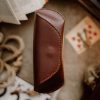 Travel Bundle Red Brown (Italian Waxy Cowhide)