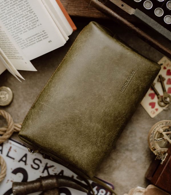 Travel Bundle Olive (Pueblo Leather)