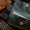 V04 Green (Italian Waxy Cowhide)