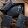 Travel Bundle Navy Blue (Pueblo Leather)