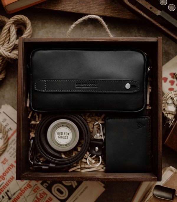 Everyday Bundle Black (Italian Waxy Cowhide)