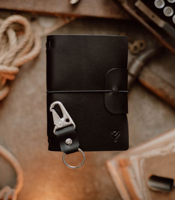 Travel Bundle Black (Italian Waxy Cowhide)