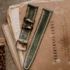 Untitххled-1 copy Full Stitched Watch Band Green Museum (Shell Cordovan)