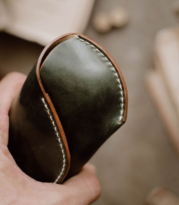 Sunglass Cover Green Museum (Shell Cordovan)
