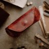 asfasgas Sunglass Cover Cognac Museum (Shell Cordovan)