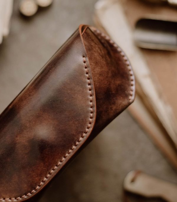 Sunglass Cover Brown Museum (Shell Cordovan)