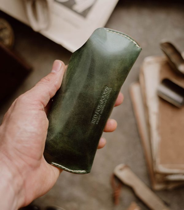 sagsda Sunglass Cover II Green Museum (Shell Cordovan)