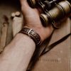 ѕуфутѕ Full Stitched Watch Band Brown Museum (Shell Cordovan)